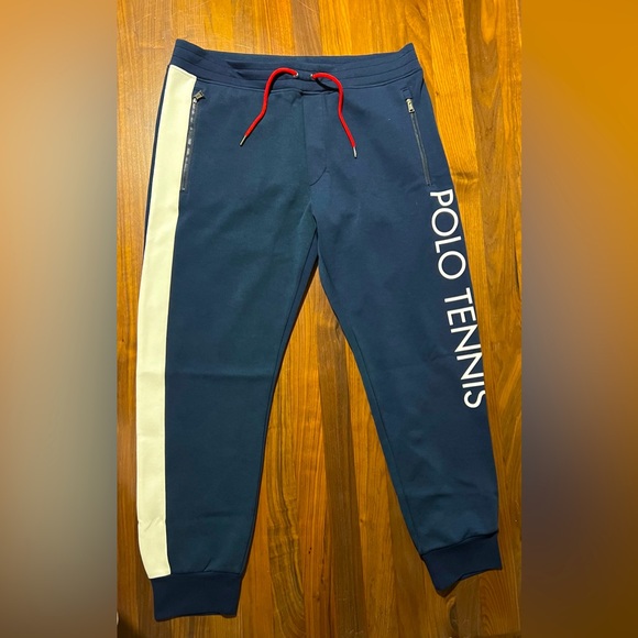 Ralph Lauren Polo Tennis Sweatpants Joggers Track Pants Men’s Size XL Deadstock